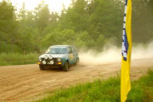 Mark Rokus / Tabitha Lohr VW GTI on SS7, Sand Rd.