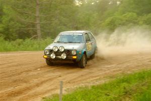 Mark Rokus / Tabitha Lohr VW GTI on SS7, Sand Rd.