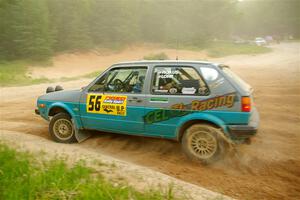 Mark Rokus / Tabitha Lohr VW GTI on SS7, Sand Rd.