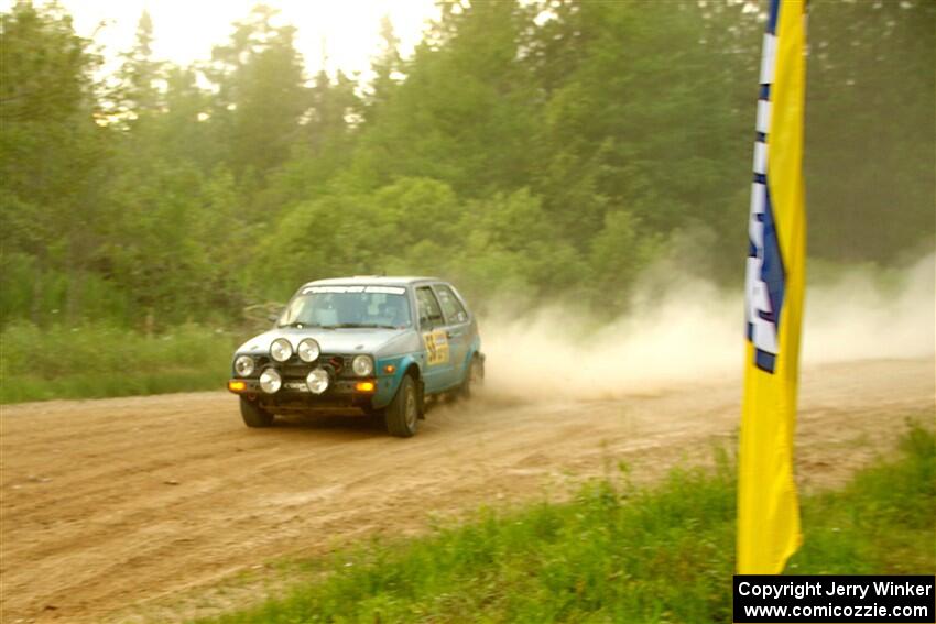 Mark Rokus / Tabitha Lohr VW GTI on SS7, Sand Rd.