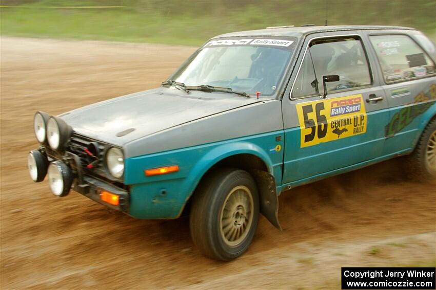 Mark Rokus / Tabitha Lohr VW GTI on SS7, Sand Rd.