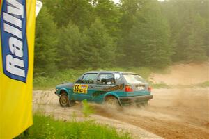 Mark Rokus / Tabitha Lohr VW GTI on SS7, Sand Rd.