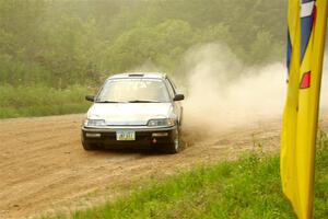 Nick Lyle / Kevin Dobrowolski Honda Civic Si on SS7, Sand Rd.