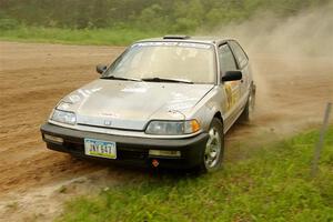 Nick Lyle / Kevin Dobrowolski Honda Civic Si on SS7, Sand Rd.