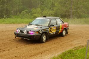 Jim Fenton / Alex Lewis Toyota Corolla on SS7, Sand Rd.