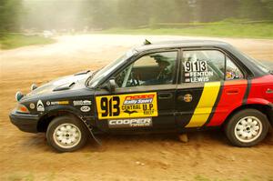 Jim Fenton / Alex Lewis Toyota Corolla on SS7, Sand Rd.