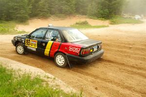 Jim Fenton / Alex Lewis Toyota Corolla on SS7, Sand Rd.