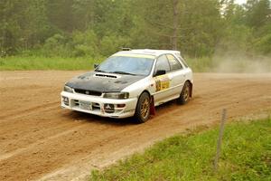 Aidan Hicks / John Hicks Subaru Impreza Wagon on SS7, Sand Rd.