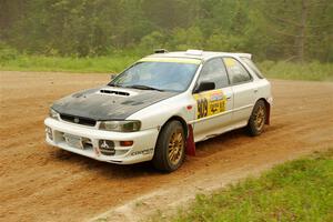 Aidan Hicks / John Hicks Subaru Impreza Wagon on SS7, Sand Rd.