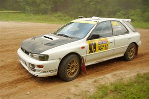 Aidan Hicks / John Hicks Subaru Impreza Wagon on SS7, Sand Rd.