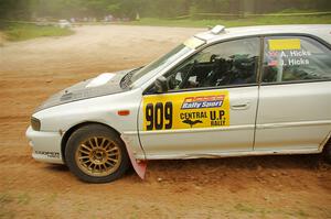 Aidan Hicks / John Hicks Subaru Impreza Wagon on SS7, Sand Rd.