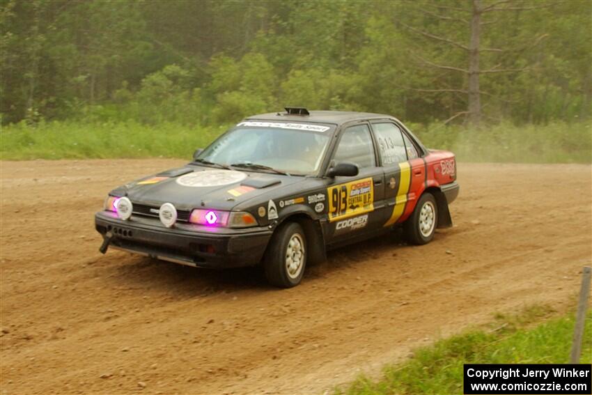 Jim Fenton / Alex Lewis Toyota Corolla on SS7, Sand Rd.