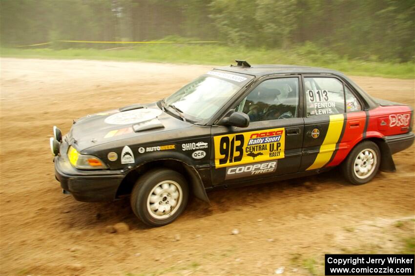 Jim Fenton / Alex Lewis Toyota Corolla on SS7, Sand Rd.