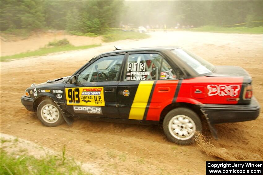 Jim Fenton / Alex Lewis Toyota Corolla on SS7, Sand Rd.