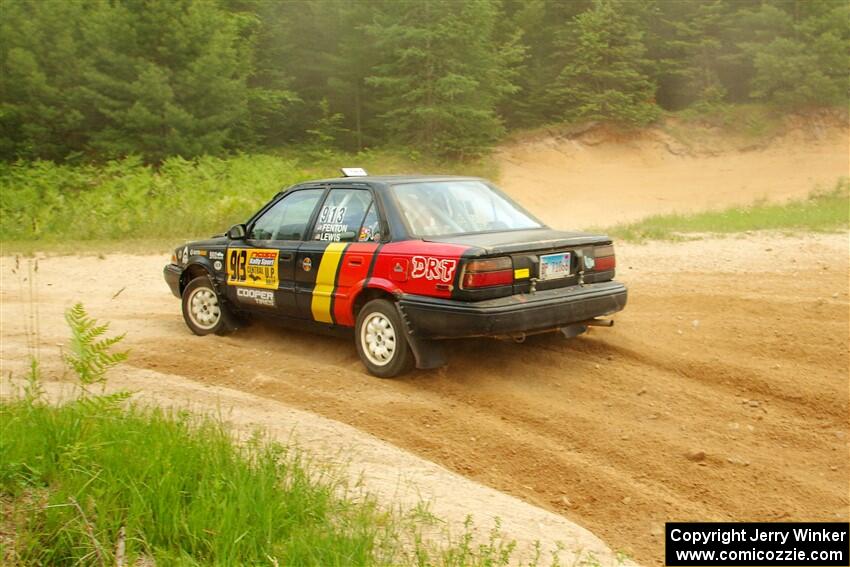 Jim Fenton / Alex Lewis Toyota Corolla on SS7, Sand Rd.