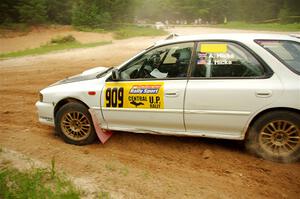 Aidan Hicks / John Hicks Subaru Impreza Wagon on SS7, Sand Rd.