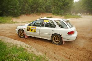 Aidan Hicks / John Hicks Subaru Impreza Wagon on SS7, Sand Rd.