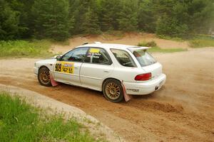 Aidan Hicks / John Hicks Subaru Impreza Wagon on SS7, Sand Rd.