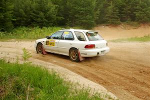 Aidan Hicks / John Hicks Subaru Impreza Wagon on SS7, Sand Rd.