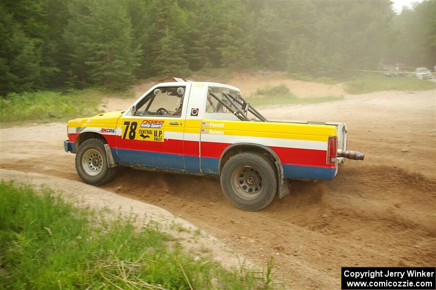 Scott Parrott / Ian Holmes Chevy S-10 on SS7, Sand Rd.