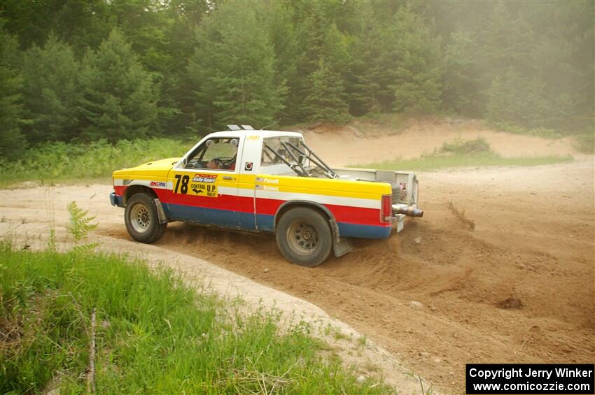 Scott Parrott / Ian Holmes Chevy S-10 on SS7, Sand Rd.