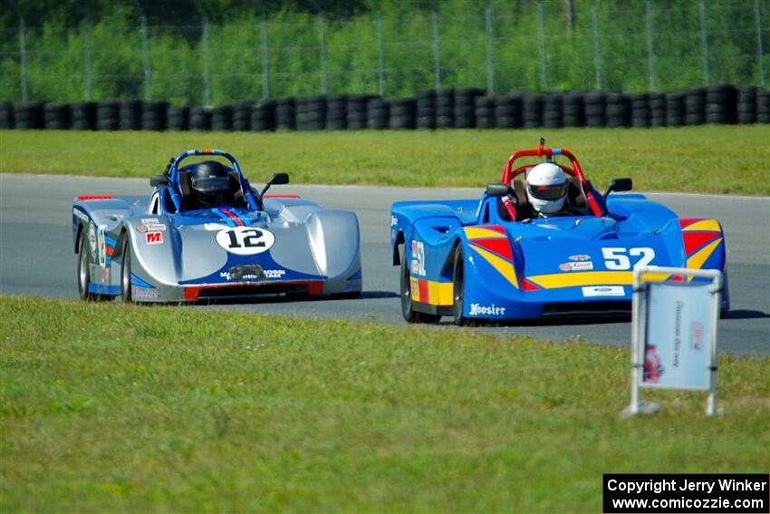 Jim Nash's and Russell King's Spec Racer Ford 3s