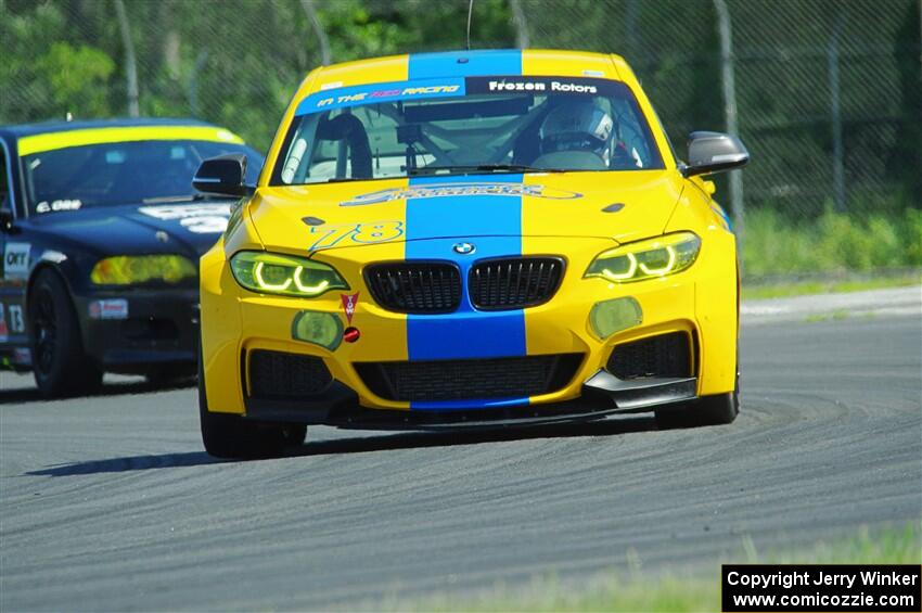 Scott Sinnott's T2 BMW 235iR and Chris Orr's T3 BMW 330Ci