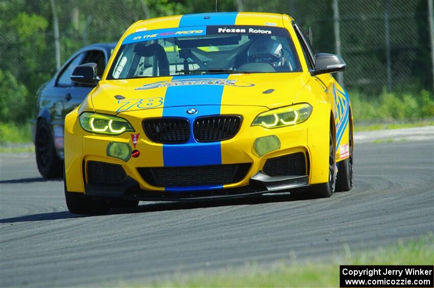 Scott Sinnott's T2 BMW 235iR and Chris Orr's T3 BMW 330Ci