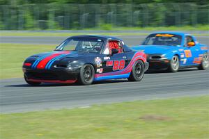 Samantha Silver's and Gordon Kuhnley's Spec Miata Mazda Miatas