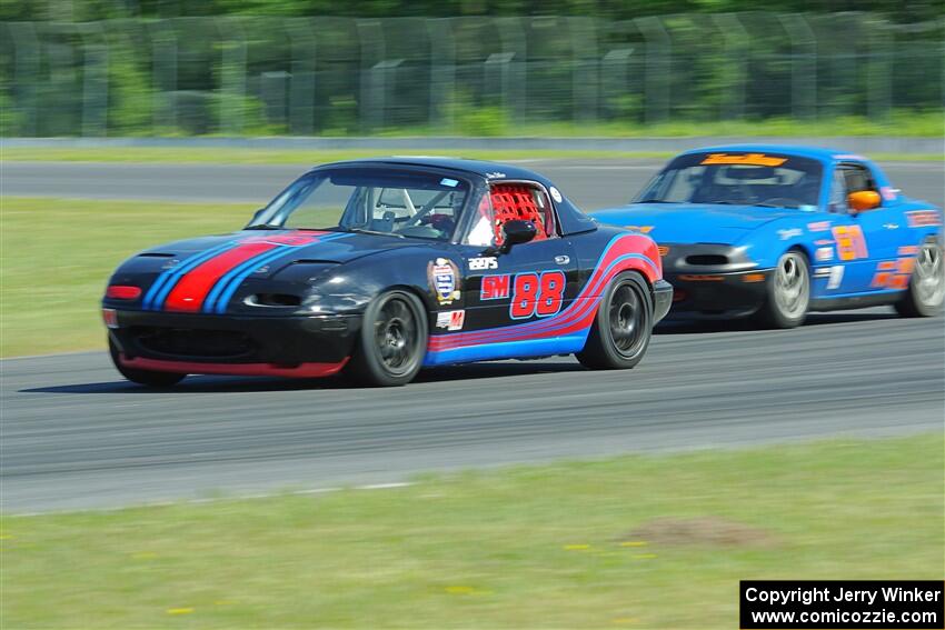 Samantha Silver's and Gordon Kuhnley's Spec Miata Mazda Miatas