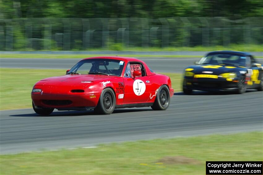 Sam Nogosek's and Greg Youngdahl's Spec Miata Mazda Miatas