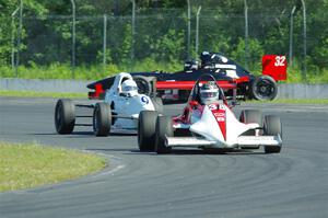 Steve Flaten's Formula X Star Formula Mazda and Alan Murray's Formula F Swift DB-1