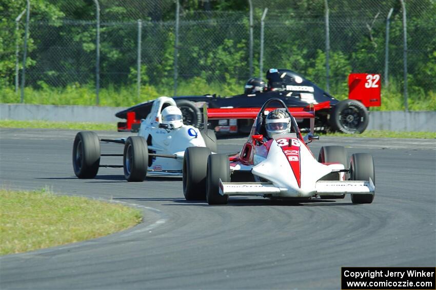 Steve Flaten's Formula X Star Formula Mazda and Alan Murray's Formula F Swift DB-1