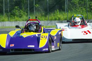 Andrew Cox's and Maksim Belov's Spec Racer Ford 3s