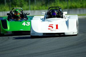 Scott Beamish's and Greg Eick's Spec Racer Ford 3s