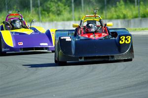 Dave Glodowski's and Andrew Cox's Spec Racer Ford 3s