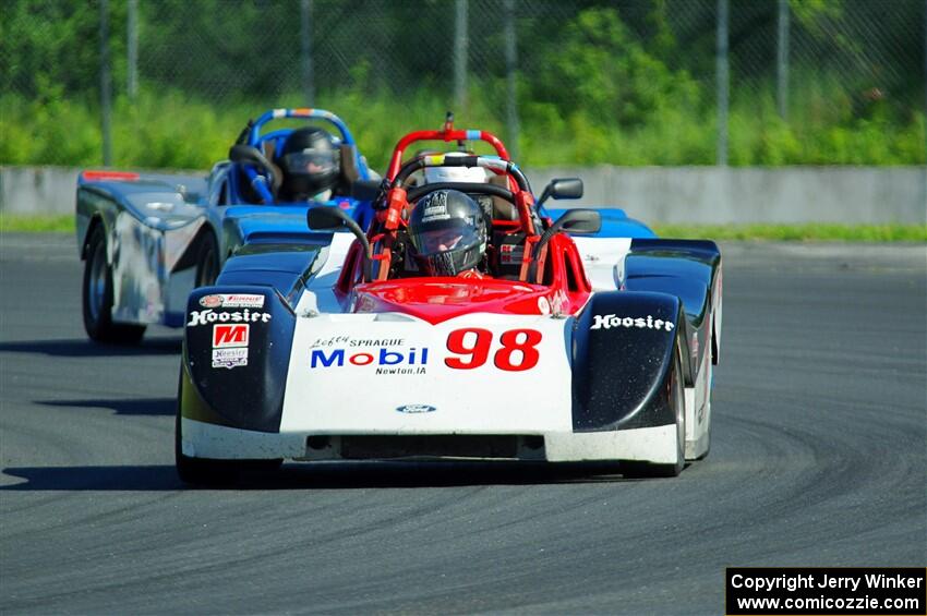 Craig Wheatley's, Jim Nash's and Russell King's Spec Racer Ford 3s