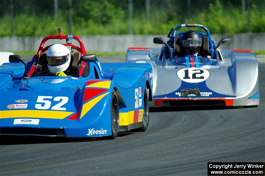 Jim Nash's and Russell King's Spec Racer Ford 3s