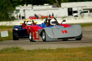 Reid Johnson's and David Glodowski's Spec Racer Ford 3s