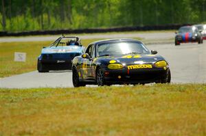 Greg Youngdahl's Spec Miata Mazda Miata and Brooke Fairbanks' H Production VW Rabbit Cabrio