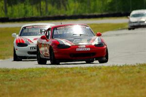 John Elder's and Justin Elder's STL Mazda Miatas