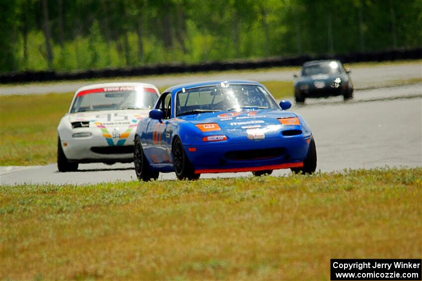 Geoff Youngdahl's STL Mazda Miata and Mark Fitzpatrick's ITJ Mazda Miata