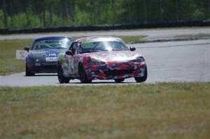 Chris Craft's and Aaron Jongbloedt's Spec Miata Mazda Miatas