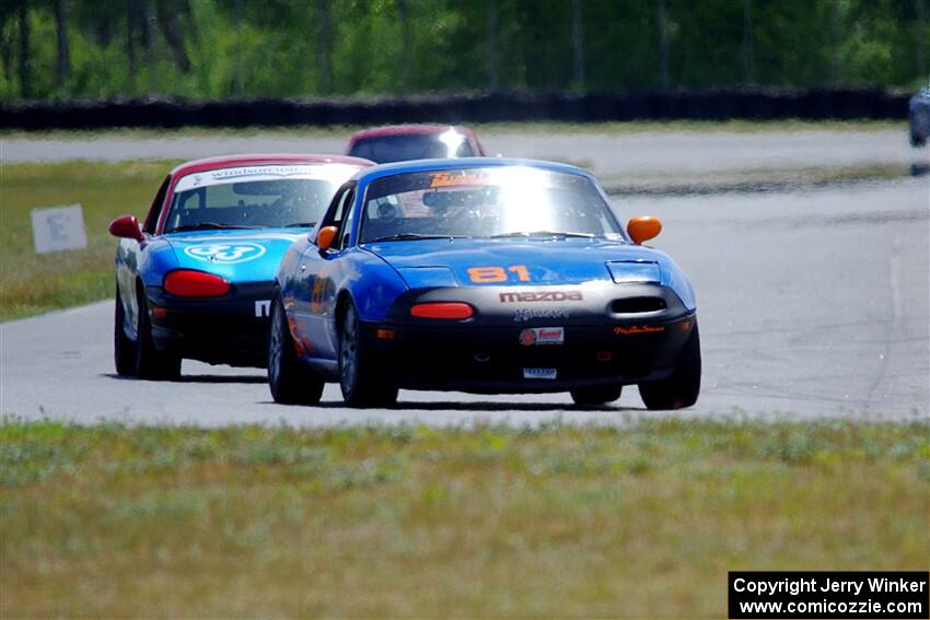 Gordon Kuhnley's and Rick Buan's Spec Miata Mazda Miatas