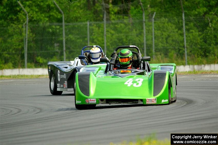 Greg Eick's and Peter Jankovskis' Spec Racer Ford 3s