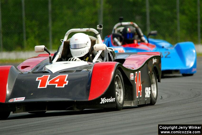 Andrew Janssen's Spec Racer Ford and Mark McGuire's Spec Racer Ford 3