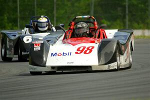 Craig Wheatley's Spec Racer Ford 3 and Peter Jankovskis' Spec Racer Ford 3s