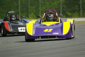 Robert Barton's and Nolan Elder's Spec Racer Ford 3s