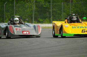 Justin Elder's and Matt Gray's Spec Racer Ford 3s