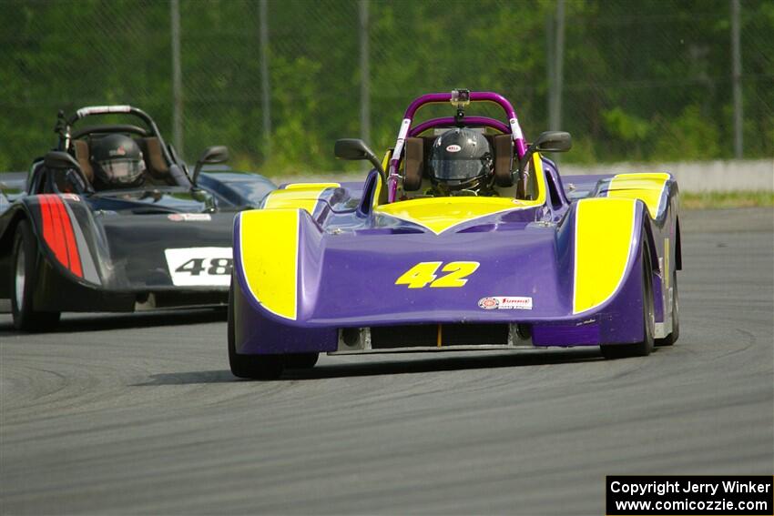 Robert Barton's and Nolan Elder's Spec Racer Ford 3s